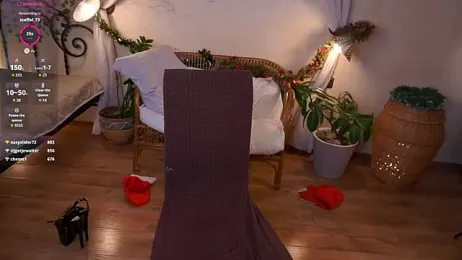 EvaDowe webcam model stream image