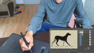 kael_art webcam model stream image