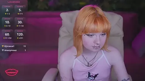PinkyPixy webcam model stream image