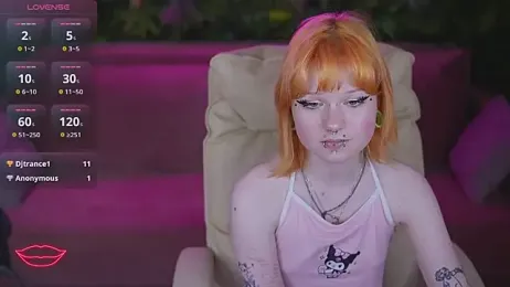 PinkyPixy webcam model stream image