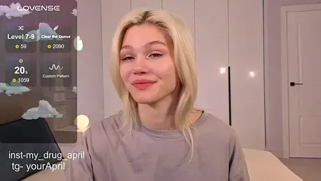 MyApril webcam model stream image