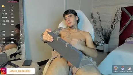 JamesDeker webcam model stream image