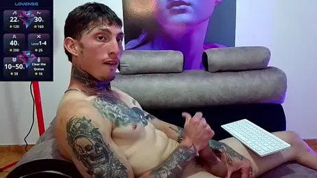 InkAndFury webcam model stream image