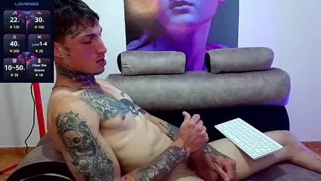 InkAndFury webcam model stream image