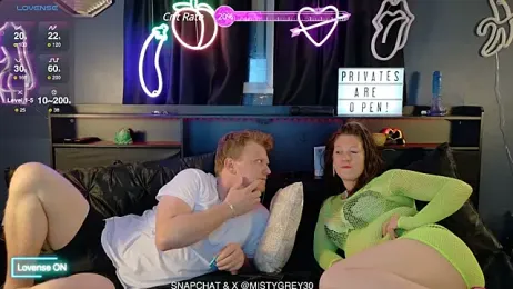 Mistygrey-BennyMyles webcam model stream image