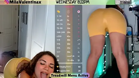 MilaValentina webcam model stream image