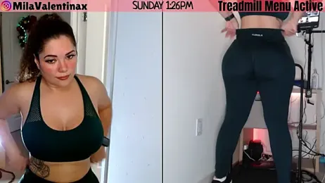 MilaValentina webcam model stream image