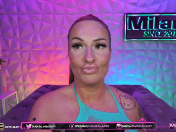 TamaraMilano webcam model stream image
