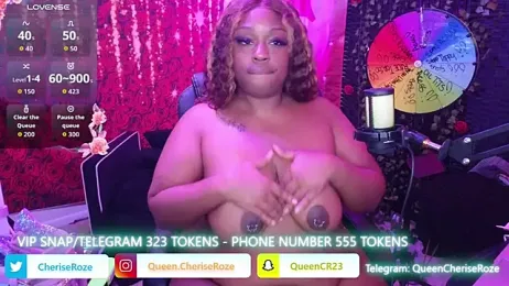cheriserozequeen webcam stripchat model stream image