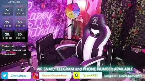 cheriserozequeen webcam model stream image