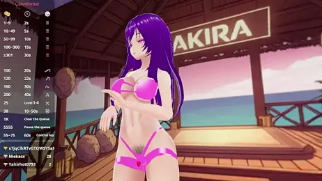 AkiraVixent webcam model stream image