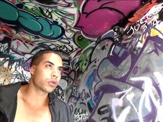 Justin Frank webcam model stream image