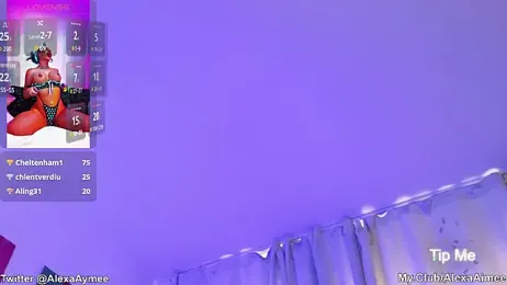 AlexaAimee webcam model stream image