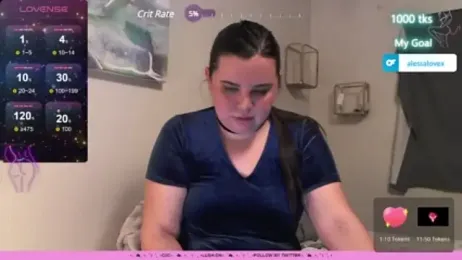 AlessaLoveX webcam model stream image