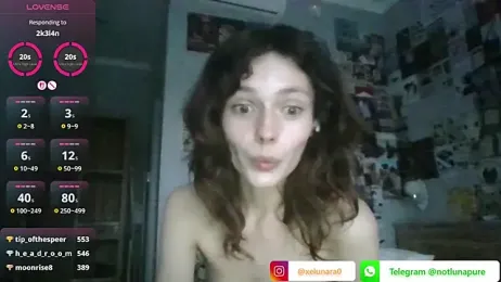 iamluuna webcam model stream image