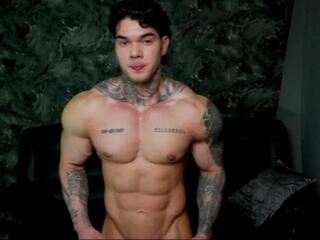 Justin Clark webcam flirt4free model stream image