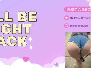 largebootylexi webcam model stream image