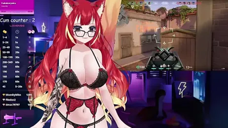 LewdFoxy_VT webcam model stream image