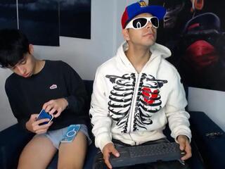 Mathius Craff &amp; Sven Oliverius webcam model stream image