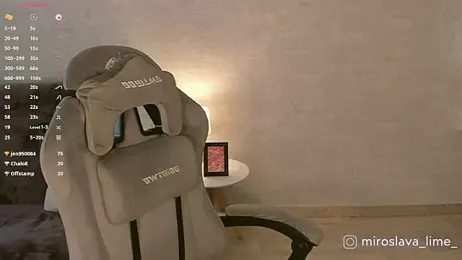 MiroslavaLime webcam model stream image