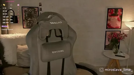 MiroslavaLime webcam model stream image