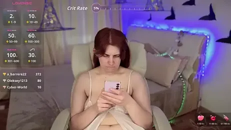 FoxyRayy webcam model stream image