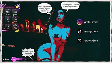 Miss_Grotesk webcam model stream image