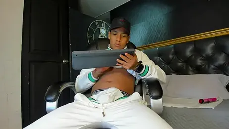 IsaacBlack_ webcam model stream image