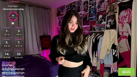 PinkiRay webcam model stream image