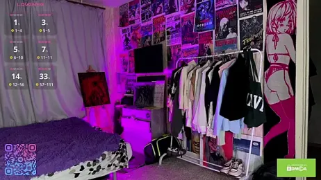 PinkiRay webcam model stream image