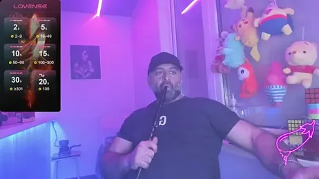 HAIR-MAN webcam model stream image