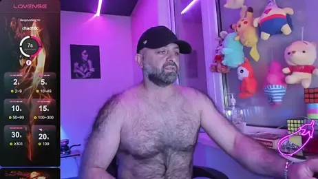 HAIR-MAN webcam model stream image