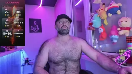 HAIR-MAN webcam model stream image