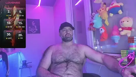 HAIR-MAN webcam model stream image