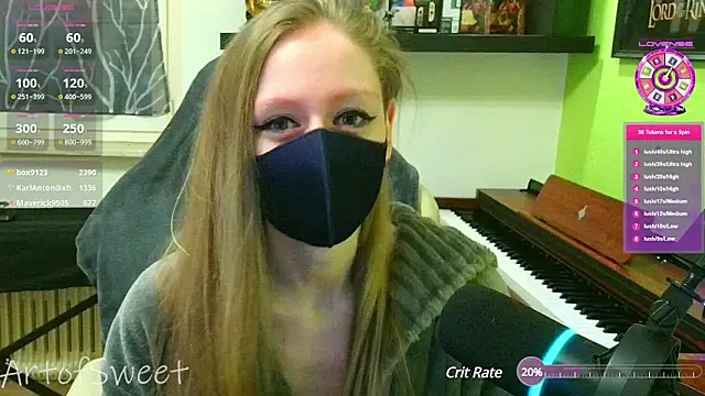 ArtofSweet webcam model stream image