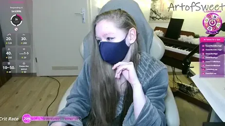 ArtofSweet webcam model stream image