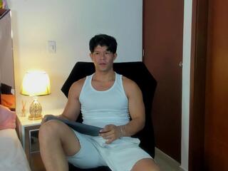 Kazuya Nakamura webcam model stream image