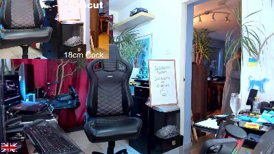 OnlineBossUK webcam model stream image