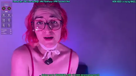 AnnaHaunter18 webcam model stream image