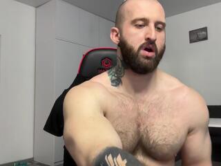 Panda Muscle webcam model stream image