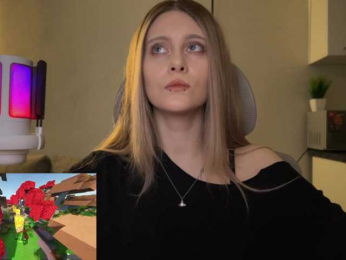 HeyRina webcam model stream image