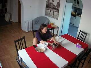 voyeurcam-julmodels-dining webcam model stream image