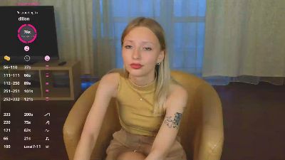 PrimroseBody webcam model stream image