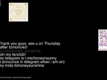 honey_sunshine chaturbate stream image